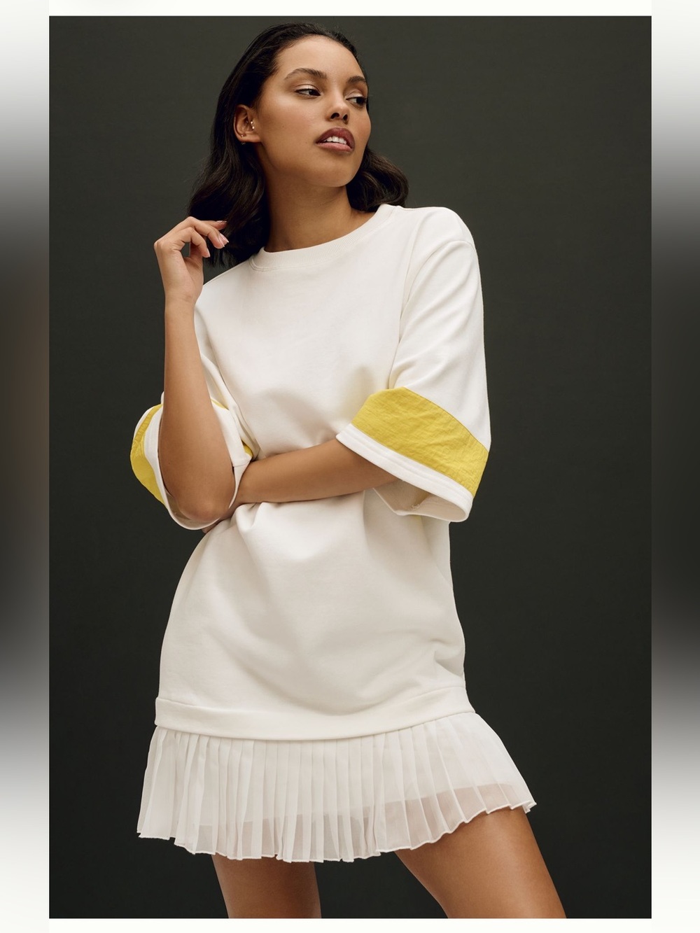 NWT daily practice mini sweatshirt dress